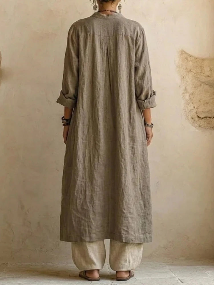 Abito casual in  3 Pezzi Suits Vintage Geometric Pattern Print Street Outfits Sexy V-neck Top & Long Pant & Cardigan Set